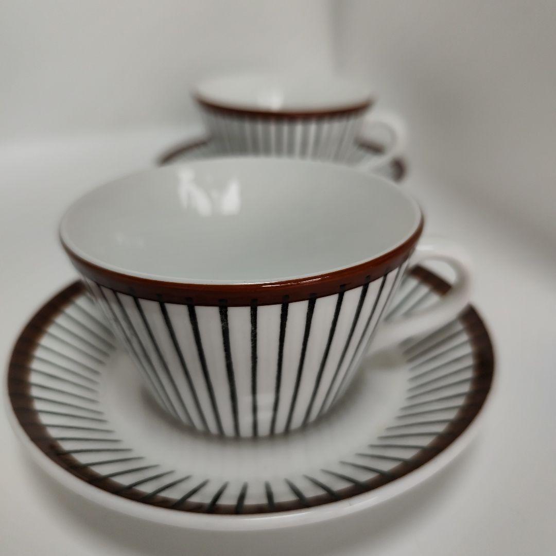 グスタフスベリ　スピサリブ カップ&ソーサー 2客セット　ビンテージ
