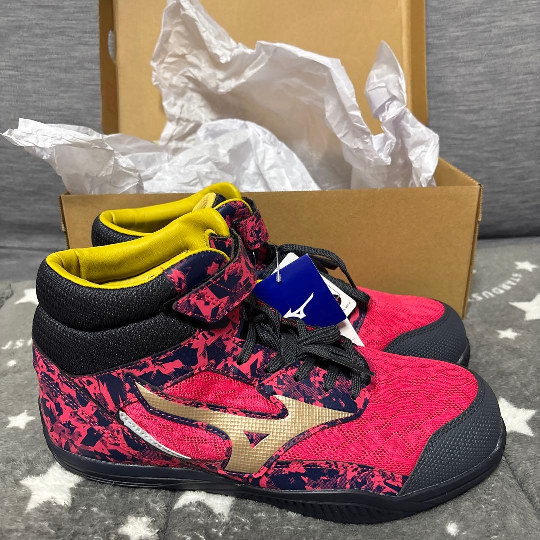 ミズノ　安全靴　25.5