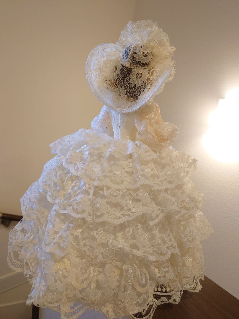 アンティークドール 花嫁衣装 ウェディングドレス 結婚式