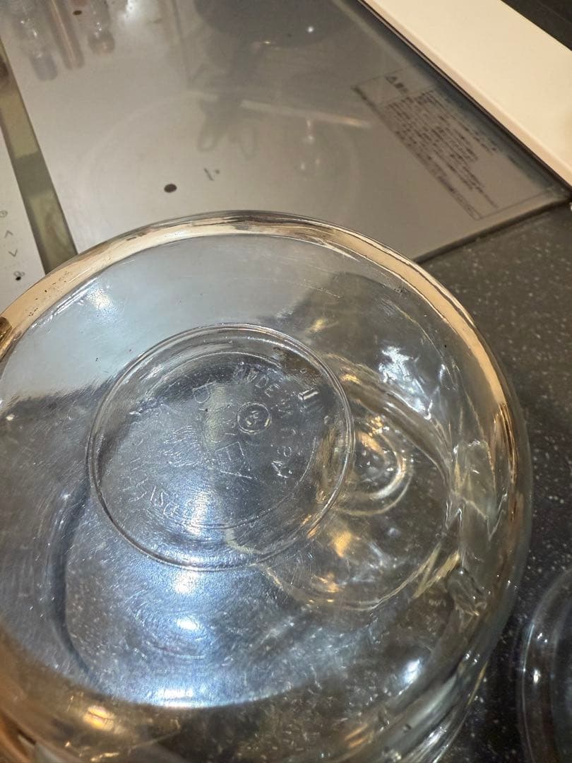 １月のみ　オールドパイレックス　ダブルボイラー　美品