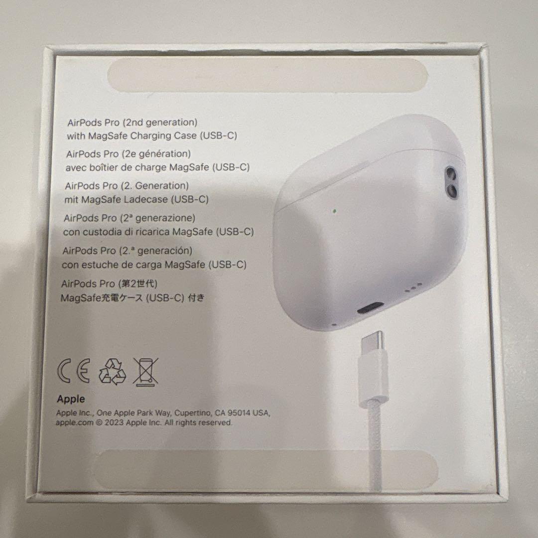 AirPods Pro 2 第2世代 ホワイト イヤーチップ付き