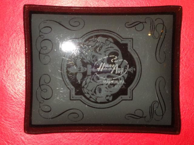 50’S★ツーフェイス★ビンテージ★ガラス トレイ★ミッドセンチュリー★小物入れ