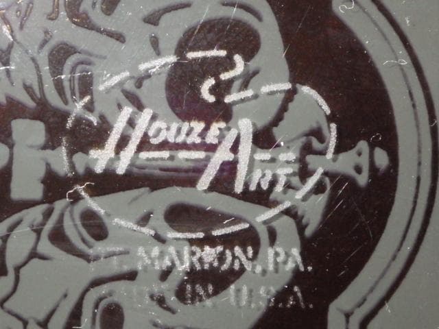 50’S★ツーフェイス★ビンテージ★ガラス トレイ★ミッドセンチュリー★小物入れ