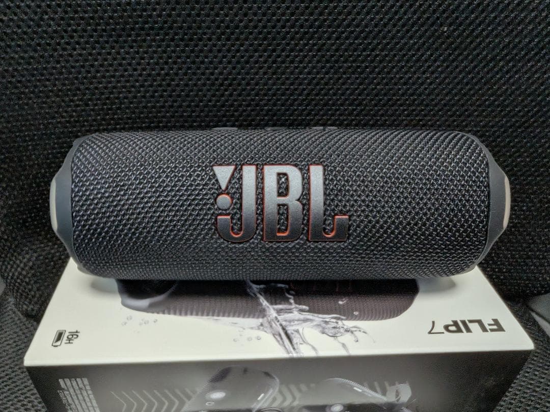 JBL FLIP 7 ブラック ワイヤレススピーカー動作確認のみ実施品