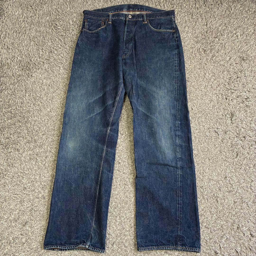 【希少サイズ】WAREHOUSE 1000XX DSB セルビッチデニム W40