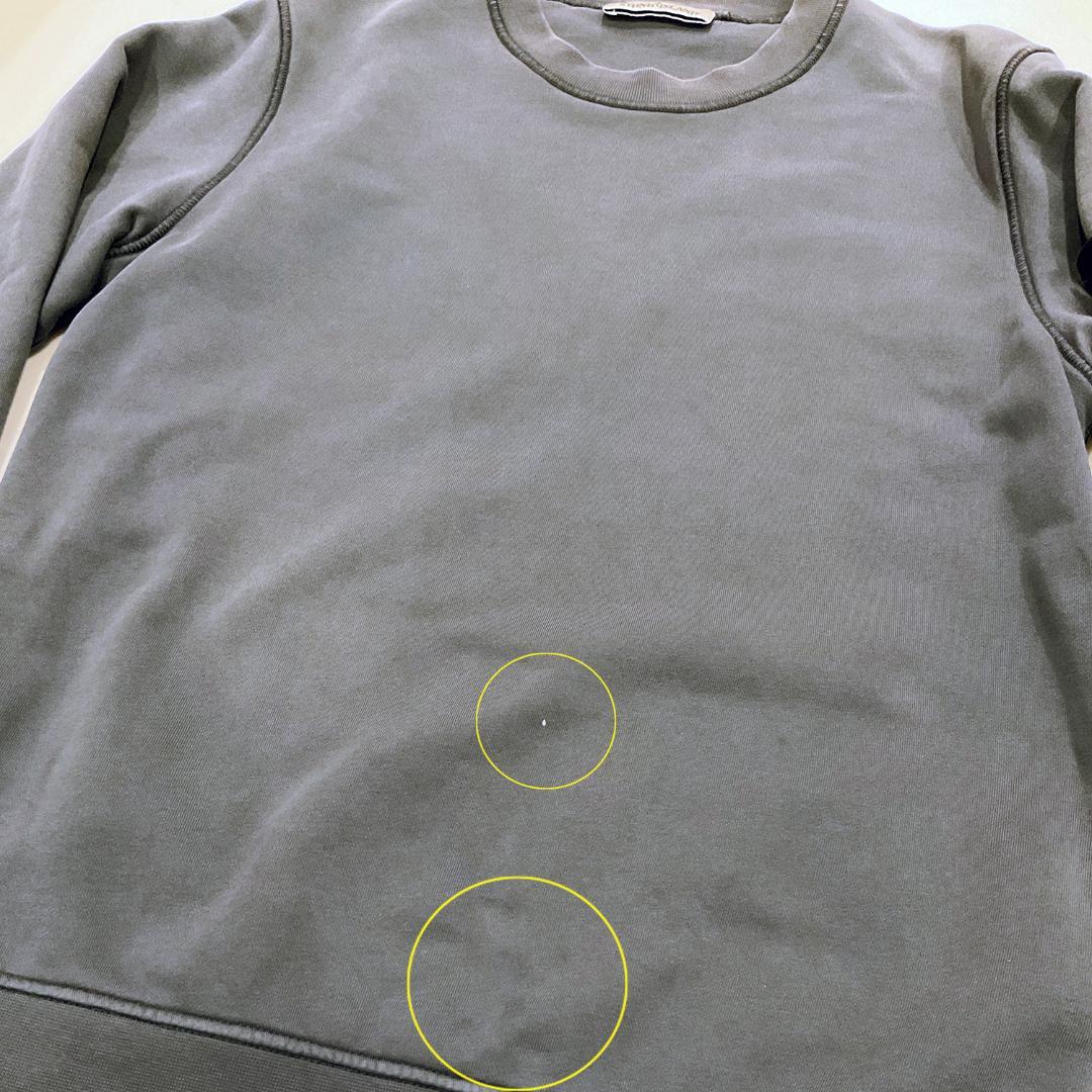 STONE  ストーンアイランド スウェット ブルーグレー Mサイズ