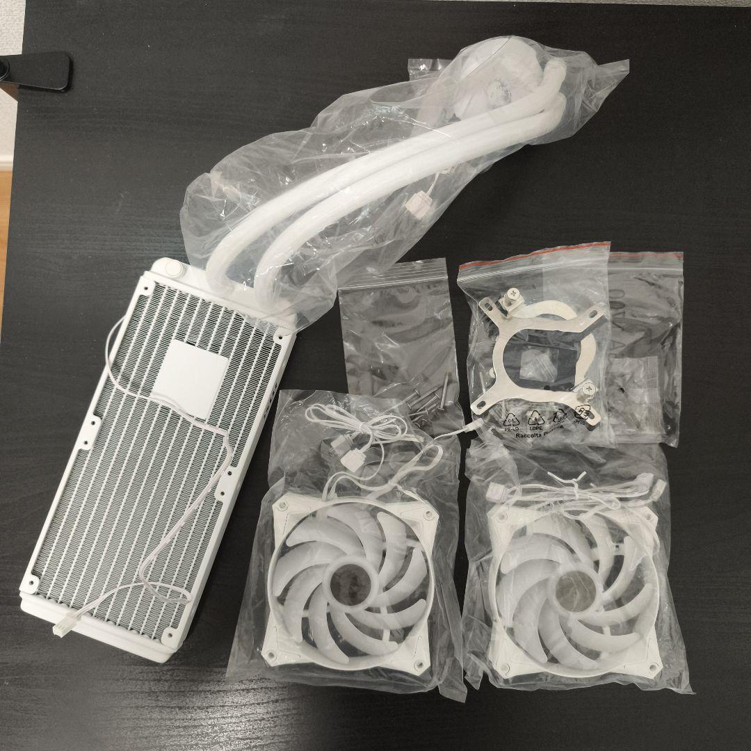 PC用ファン・クーラー MSI MAG CORELIQUID 240R V2 WHITE