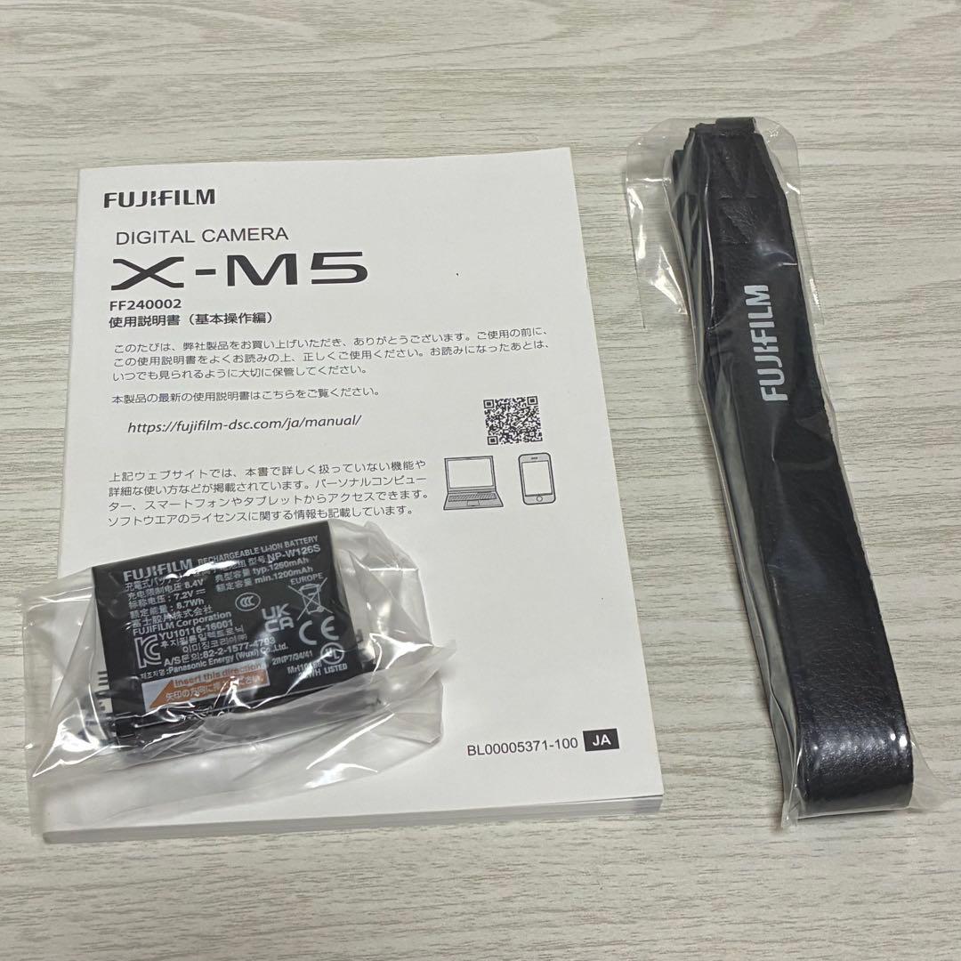 【お値下げ不可】FUJIFILM X-M5 本体のみ