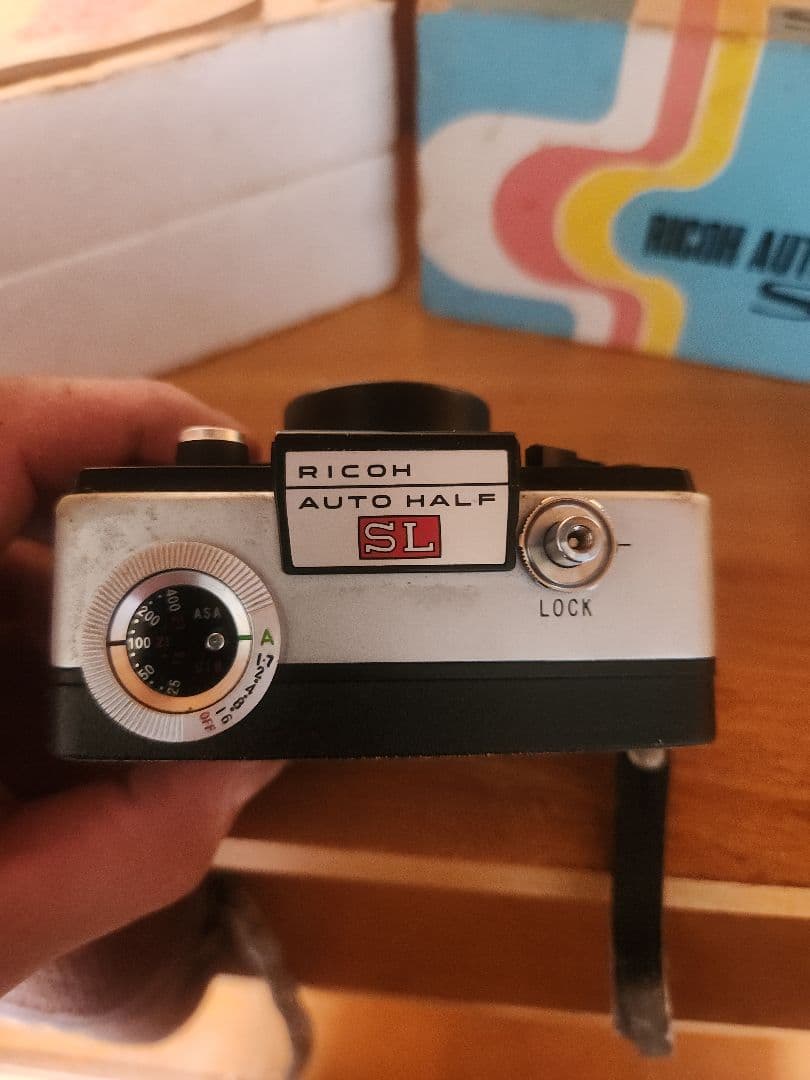 RICOH AUTO HALF SL フィルムカメラコンパクトカメラ箱付