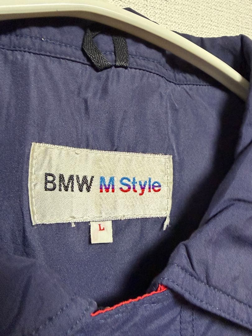 90s  車 企業 刺繍ロゴ バギーズ型 ナイロンジャケット ブルゾン