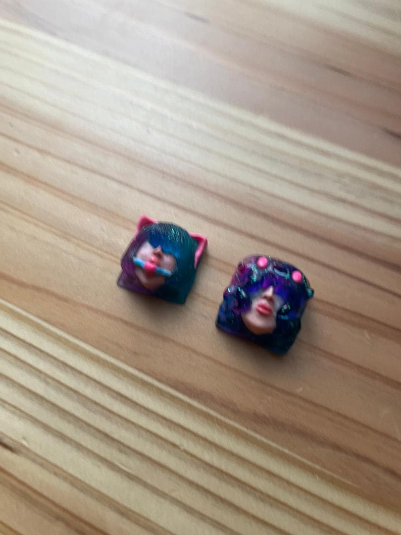 キーボード Artisan Keycap: Wildstory Yu Lola + AMA
