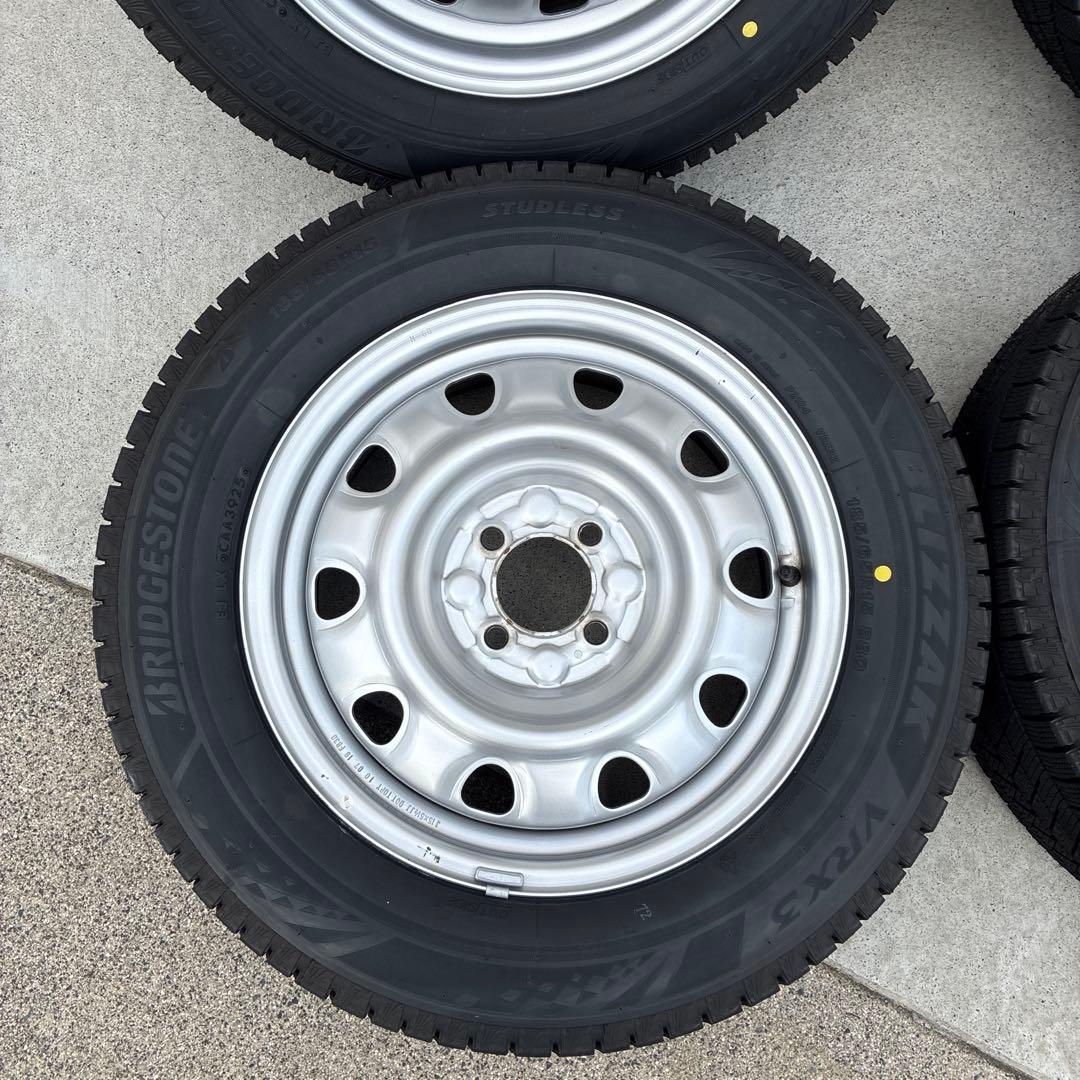 ★未使用級バリ溝必見★ブリヂストン 185/65R15 冬タイヤ4本セット