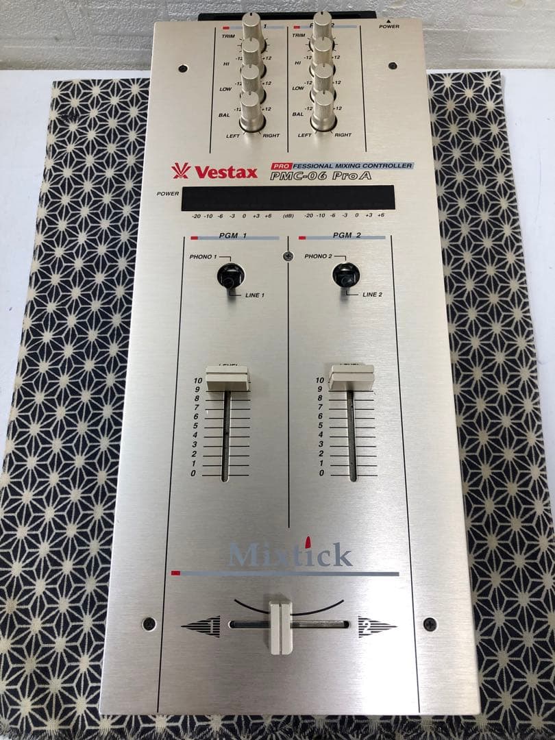 VESTAX ベスタクス　PMC-06ProA フェーダーメンテ　カットラグ