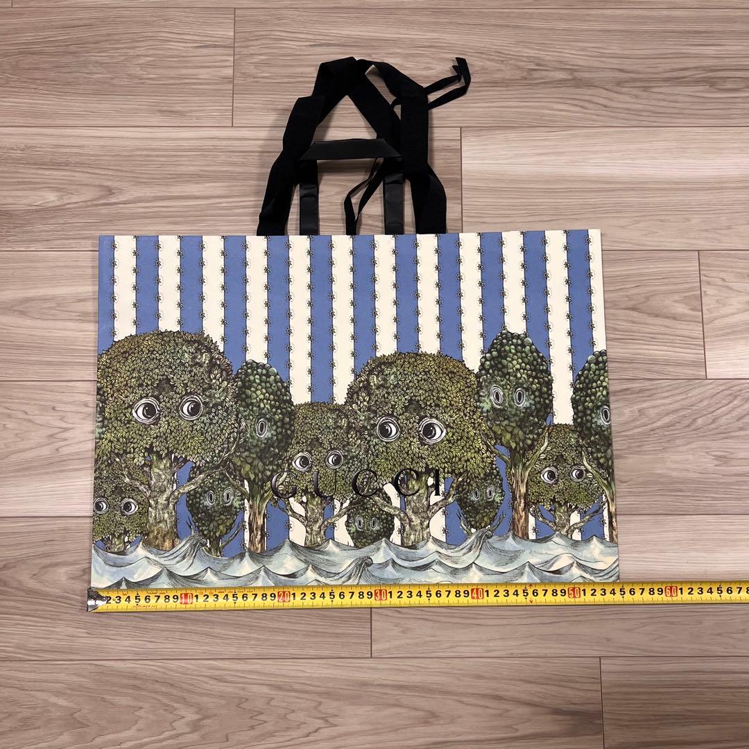 グッチGUCCI×ヒグチユウコ　マチ20cm ショッパー紙袋　ショッピングバッグ
