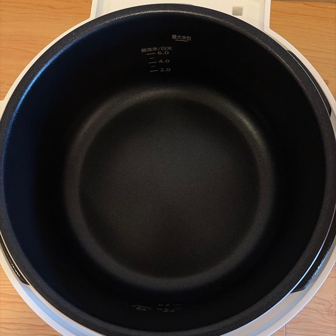 アイリスオーヤマ 4.0L 電気圧力鍋 FC-MA4-W