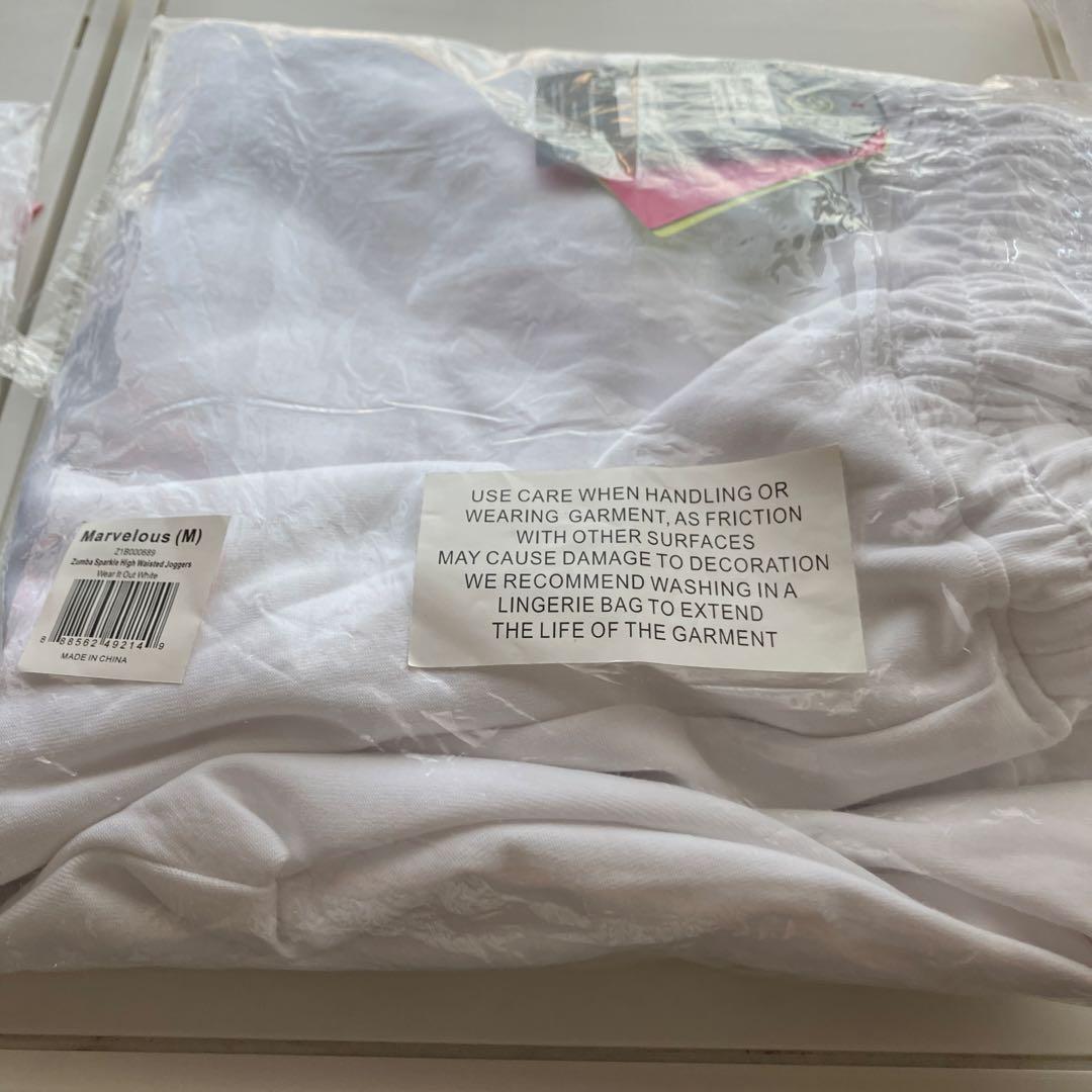 Zumba Sparkle High Waisted Joggers-M新品