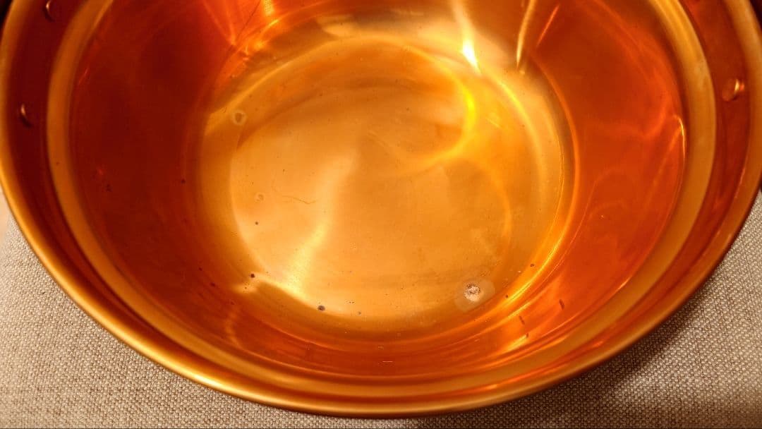 純銅製 銅鍋 山菜鍋 30型 送料込み