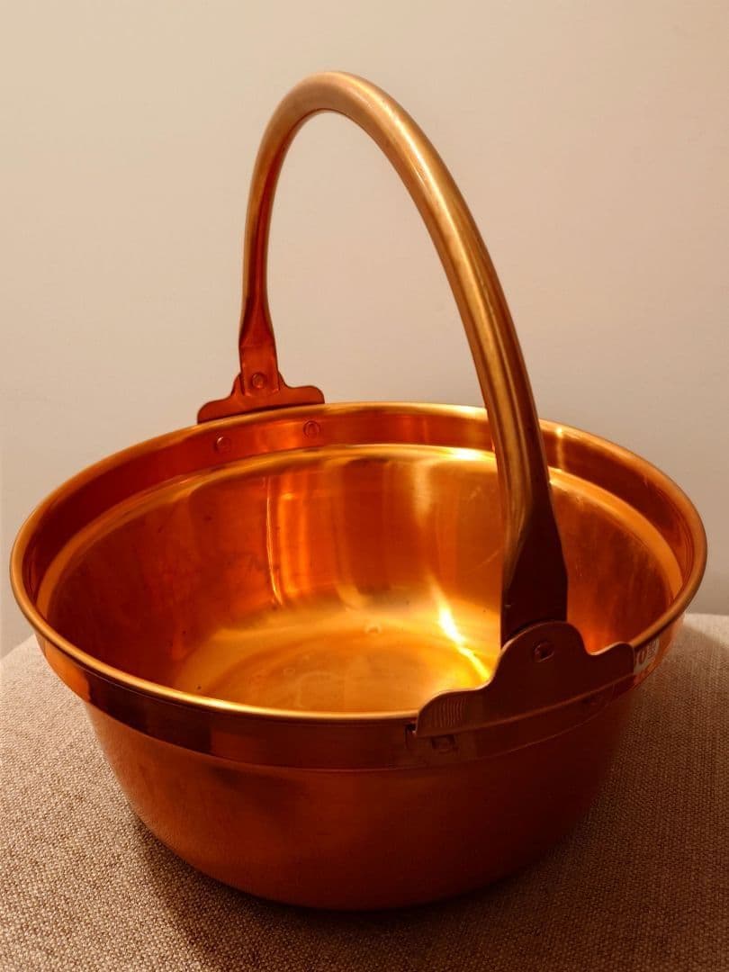 純銅製 銅鍋 山菜鍋 30型 送料込み