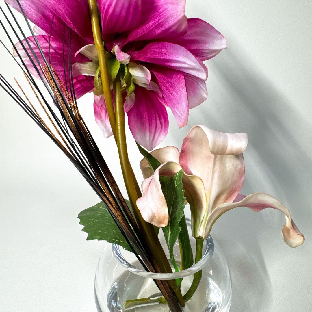 エミリオロバ EMILIO ROBBA アートフラワー ダリア 百合 30cm