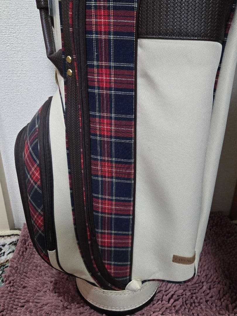 未使用品コラッジオキャディバッグ　マンシングウェア練習用ケース　２点セット