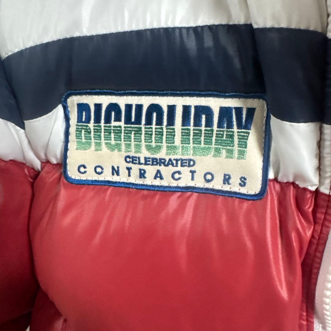 美品！！TMT赤白ダウンジャケット