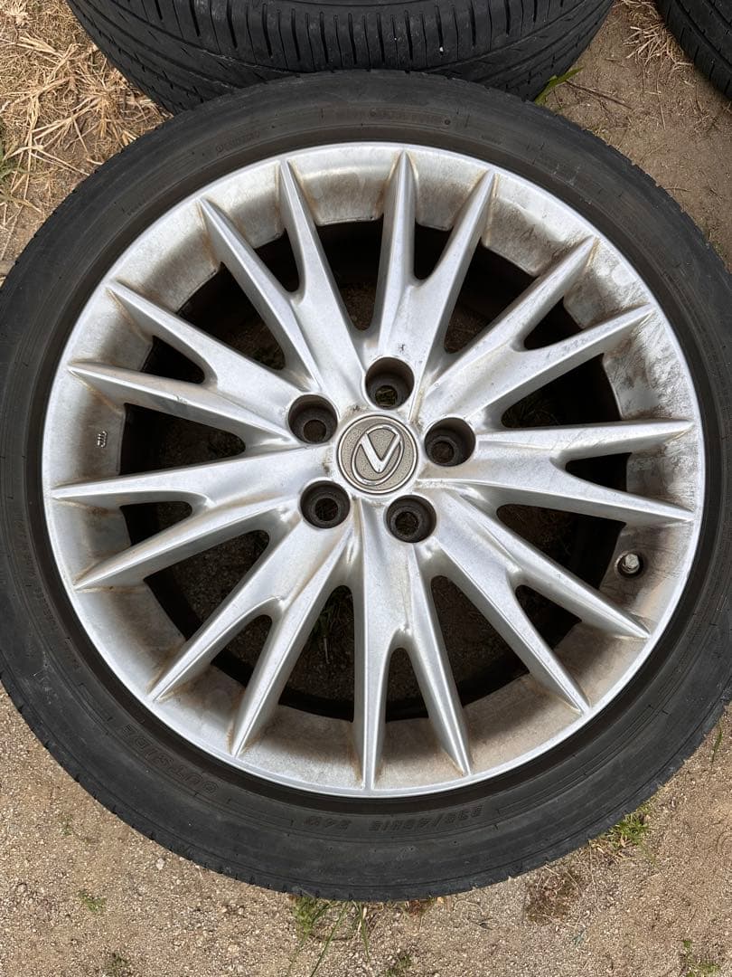 レクサスGS VersionL 純正ホイール18インチ　8j +45 114.3