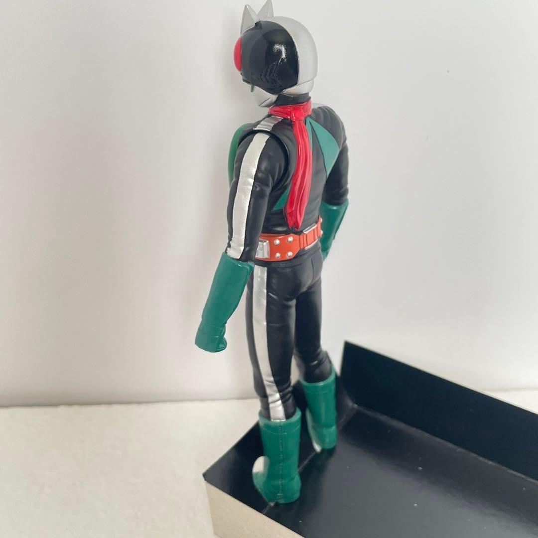 バンダイ ソフビ人形 EX 仮面ライダー旧２号 avex model 希少　レア