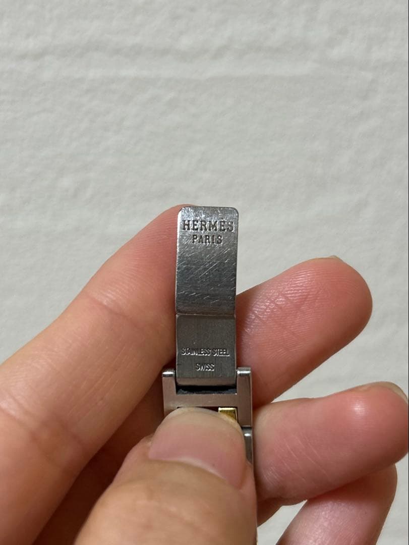 HERMES エルメス ラリー 腕時計 レディース ホワイト文字盤】