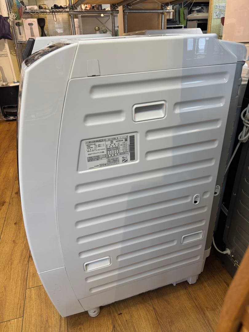 334＊■日立電気選択乾燥機　BD-SG100BL　2018年製　ドラム式　中古