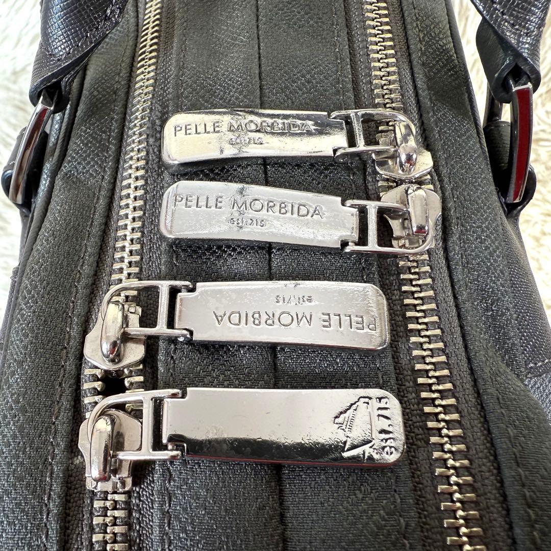 ペッレモルビダ キャピターノ ブリーフケース 2way 斜めがけ可 A4可 通勤