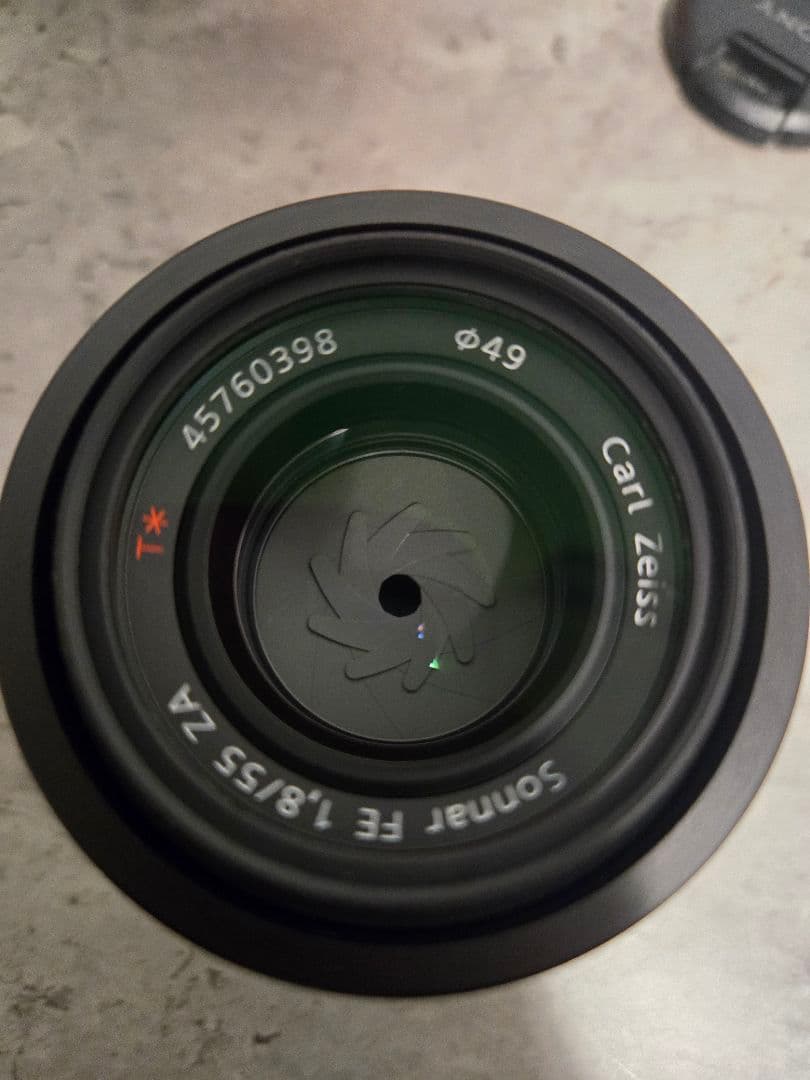 SEL55F18Z レンズプロテクター付き