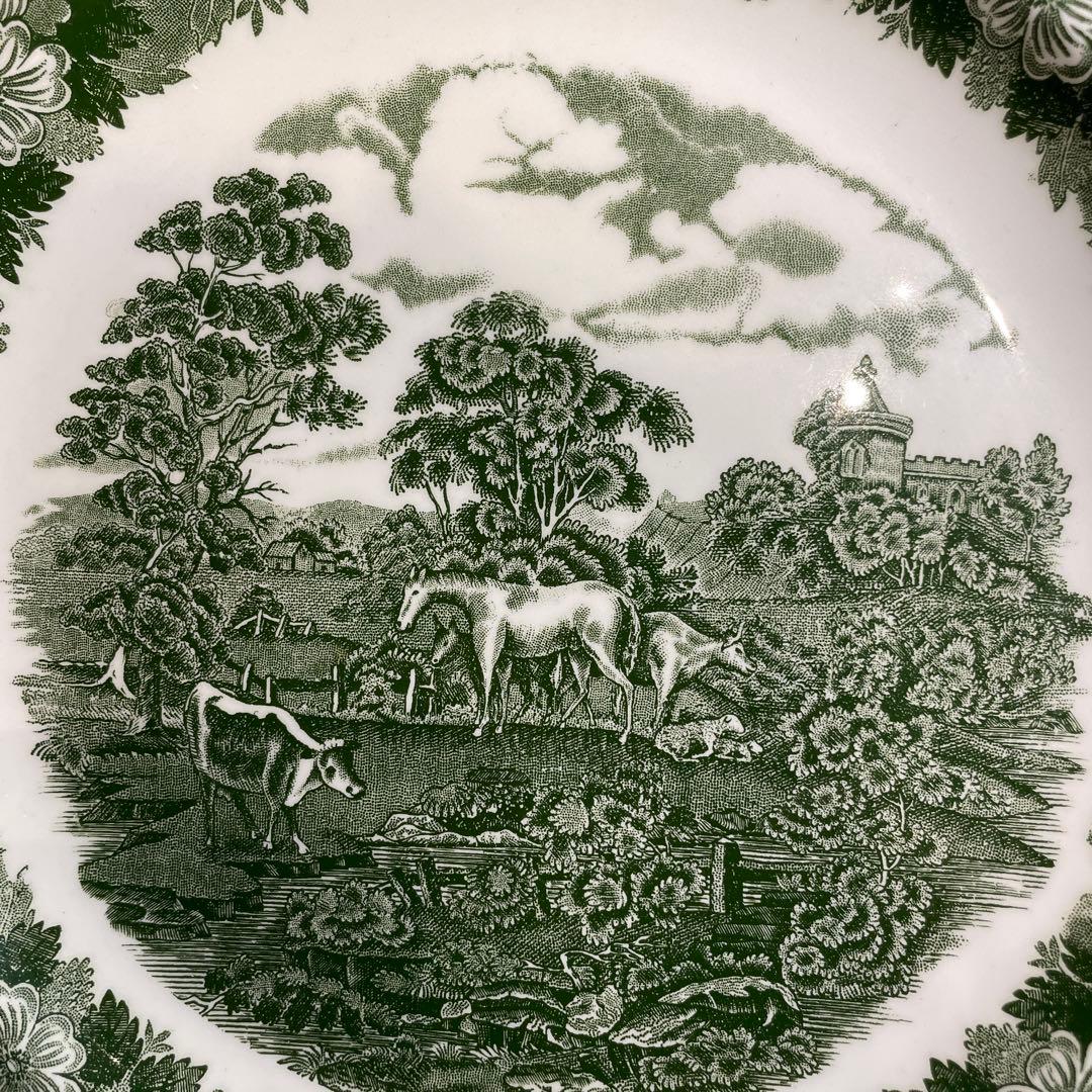 ADAMS English Scenic 直径31cm大皿2点 新品未使用