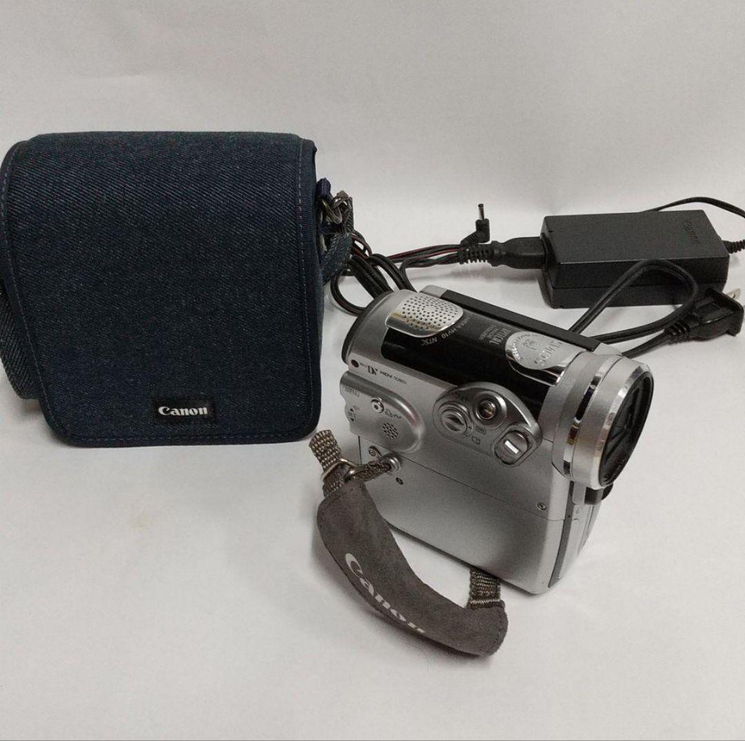 Canon IVIS HV10(B) デジタルビデオカメラ　バッテリー付属セット