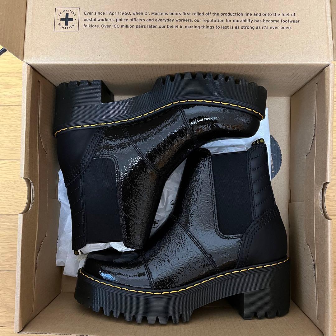 新品 ドクターマーチン ロザリー UK5 24.5 厚底 チェルシーサイドゴア