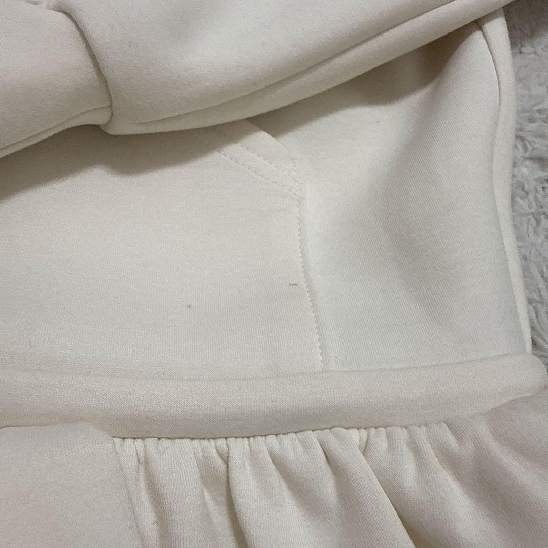 THE TOE Wagner Hoodie Dress アイボリー Sサイズ