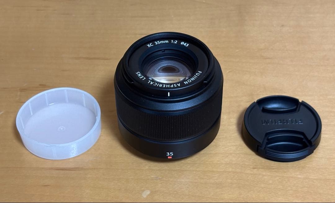 【美品】Fujifilm XC35mmF2 単焦点レンズ +保護フィルターセット