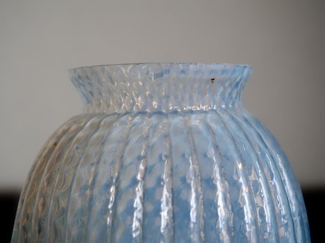 オパールガラス フリルガラス ランプシェード オパールセント/K296