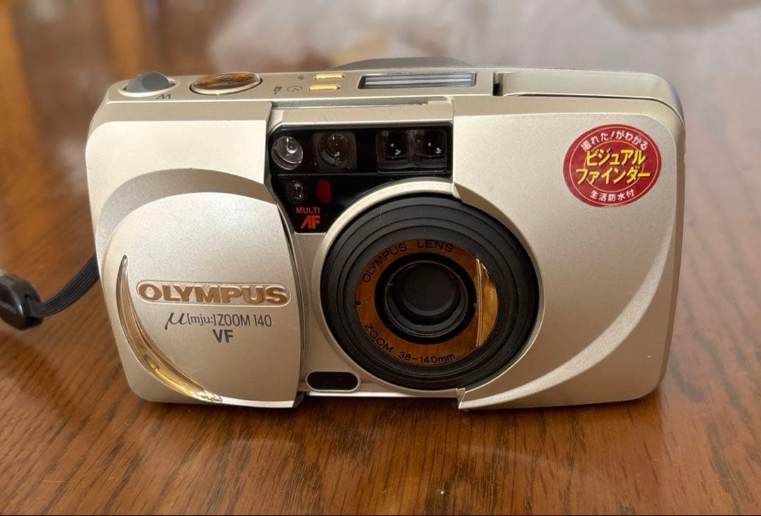 オリンパスμ（ミュー） ZOOM140 VF【メルカリ便発送】