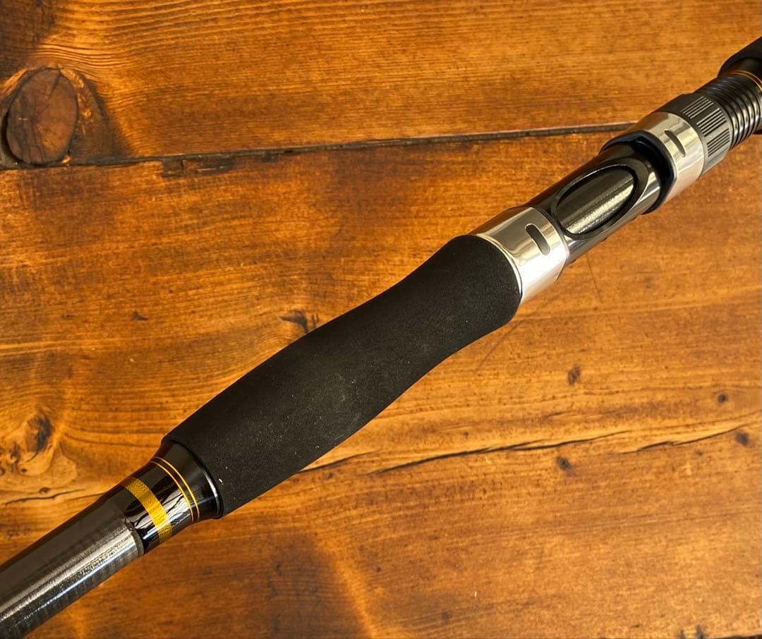 新品未使用　ジギングロッド　船釣り　3P パックロッド　スロージギング　ブラック