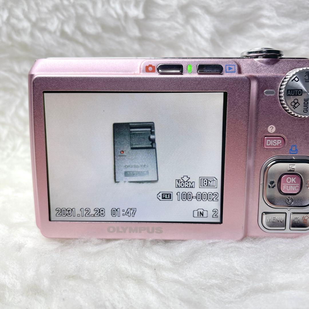 【人気色✨】OLYMPUS オリンパス FE-330 デジタルカメラ コンデジ