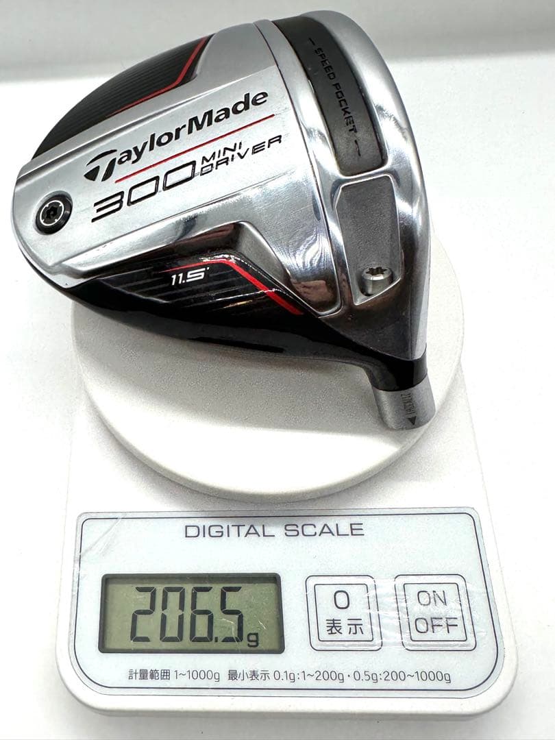 中古美品／テーラーメイド｜300ミニドライバー11.5度｜ヘッドカバー付