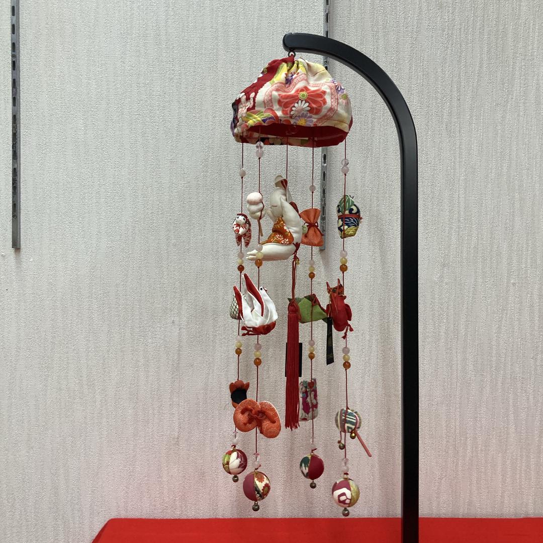 No.7 正絹つるし雛　雛人形吊るし飾り　雛祭り吊るし雛　3月ひな祭り