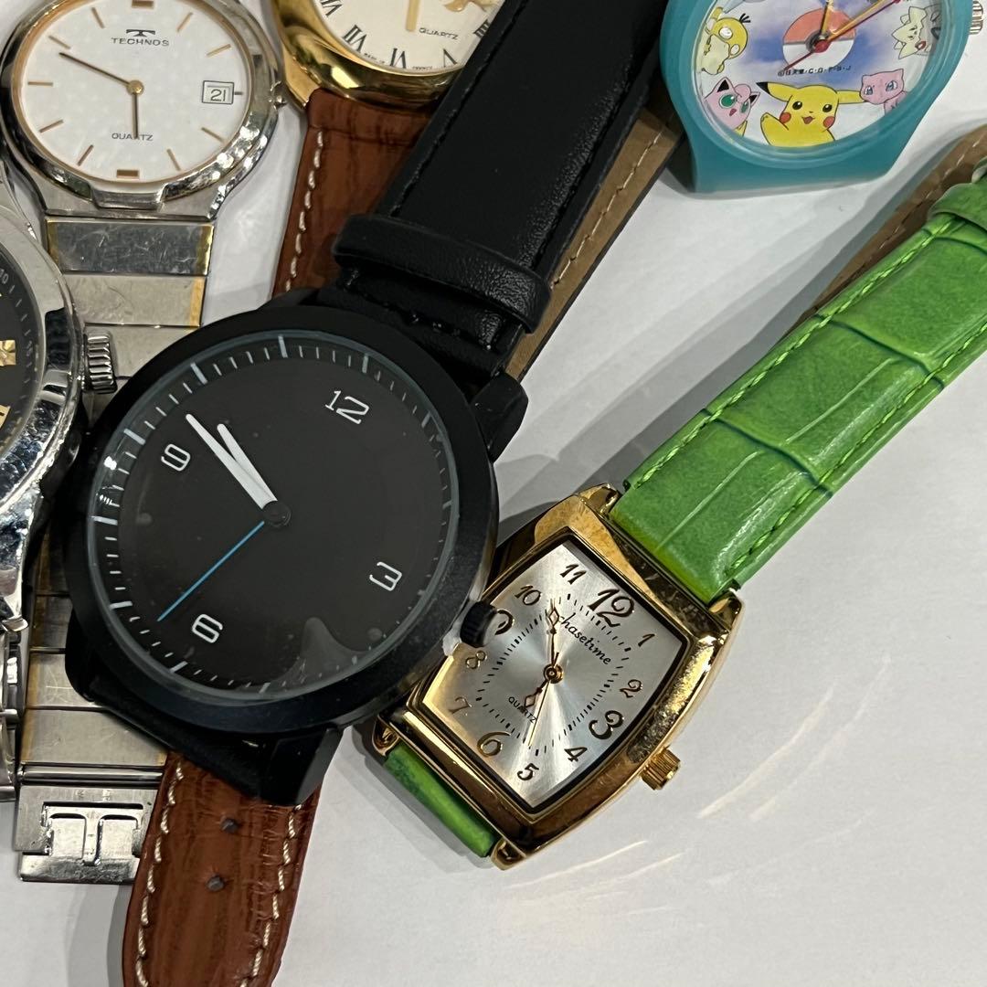 美品 時計おまとめセット①テクノス、ヴィンテージ時計など