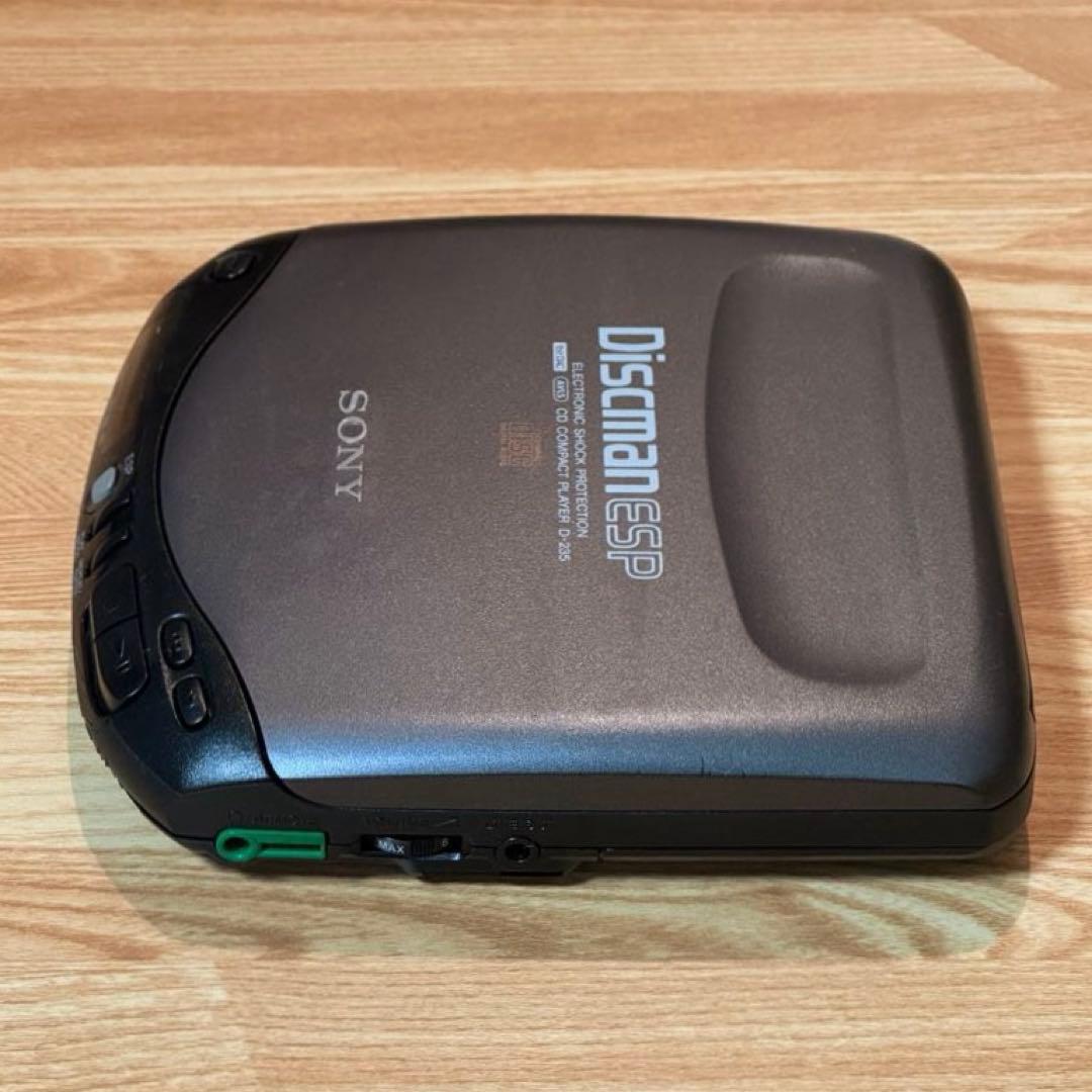 ソニー SONY CDコンパクトプレーヤー Discman ESP D-235