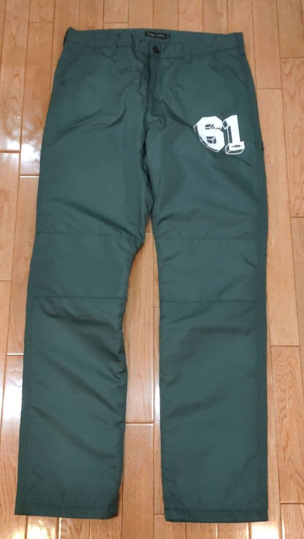 ラフアンドスウェル　Lサイズ　新品・未使用　パンツ　キルティング　グリーン