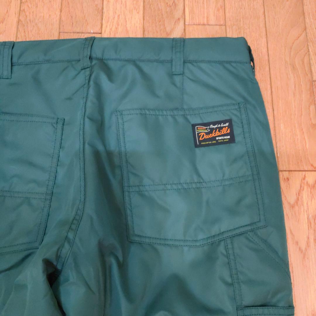 ラフアンドスウェル　Lサイズ　新品・未使用　パンツ　キルティング　グリーン