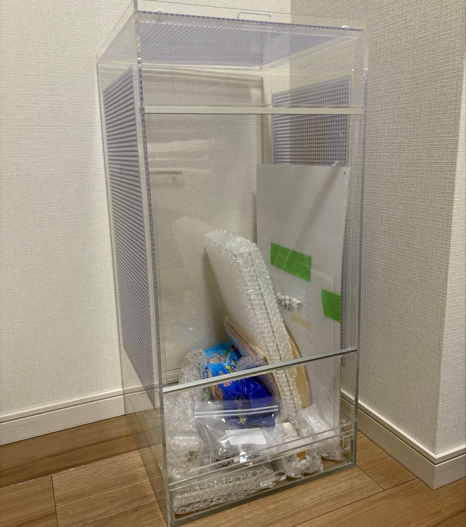 フクロモモンガ　アクリルゲージ　アクリルケージ