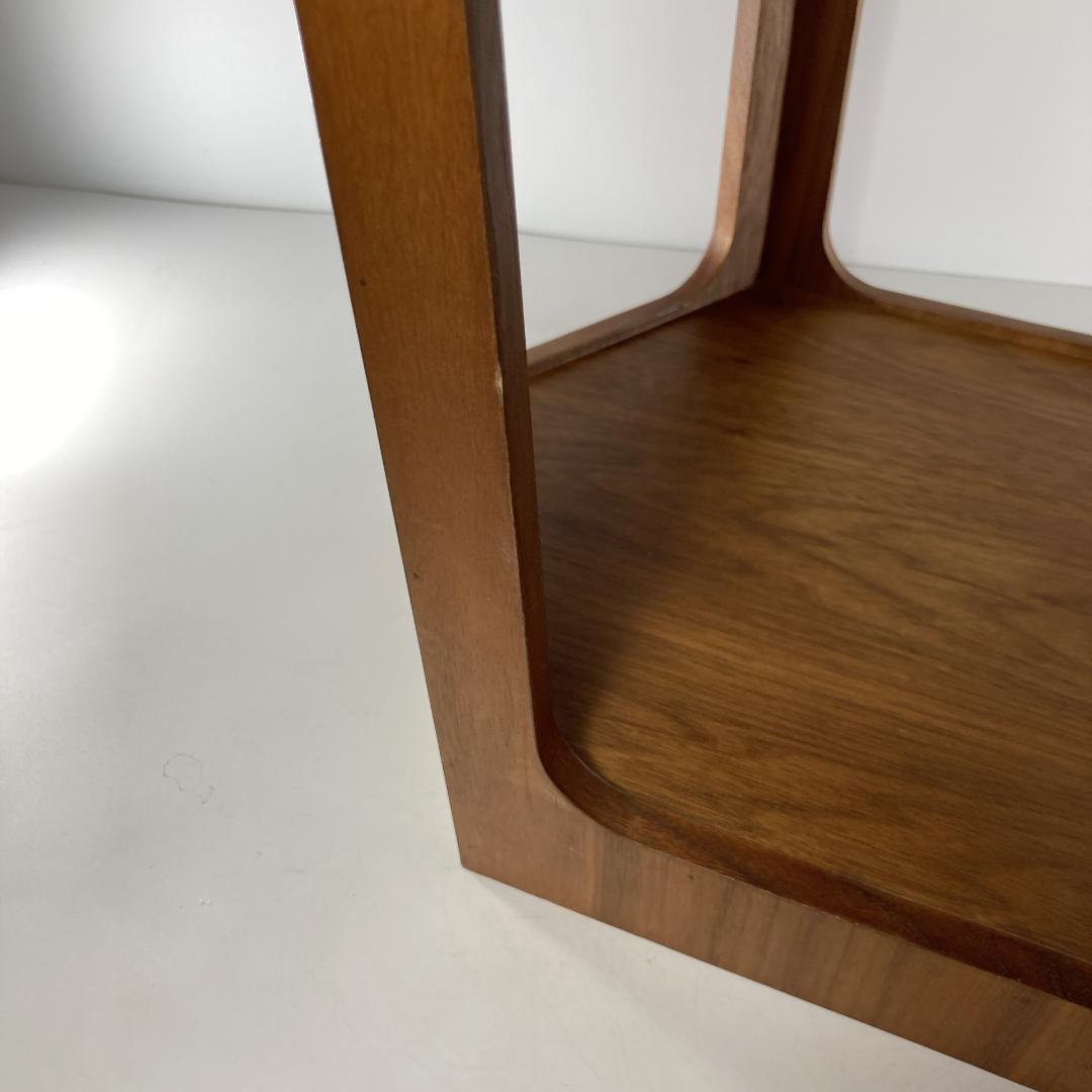 ヘキサゴン サイド テーブル　六角　レトロ アンティーク ビンテージ|3883|