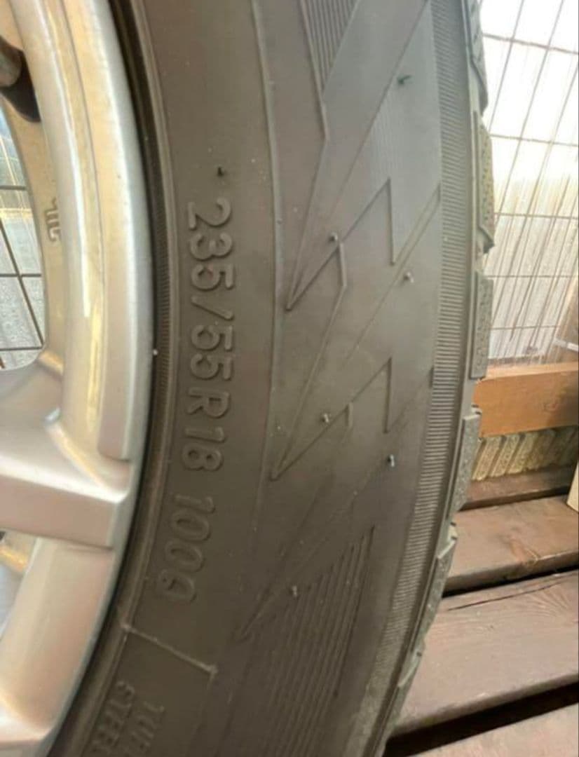 ス*ズ様 TOYOスタッドレス&ホイルセット、235/55R18