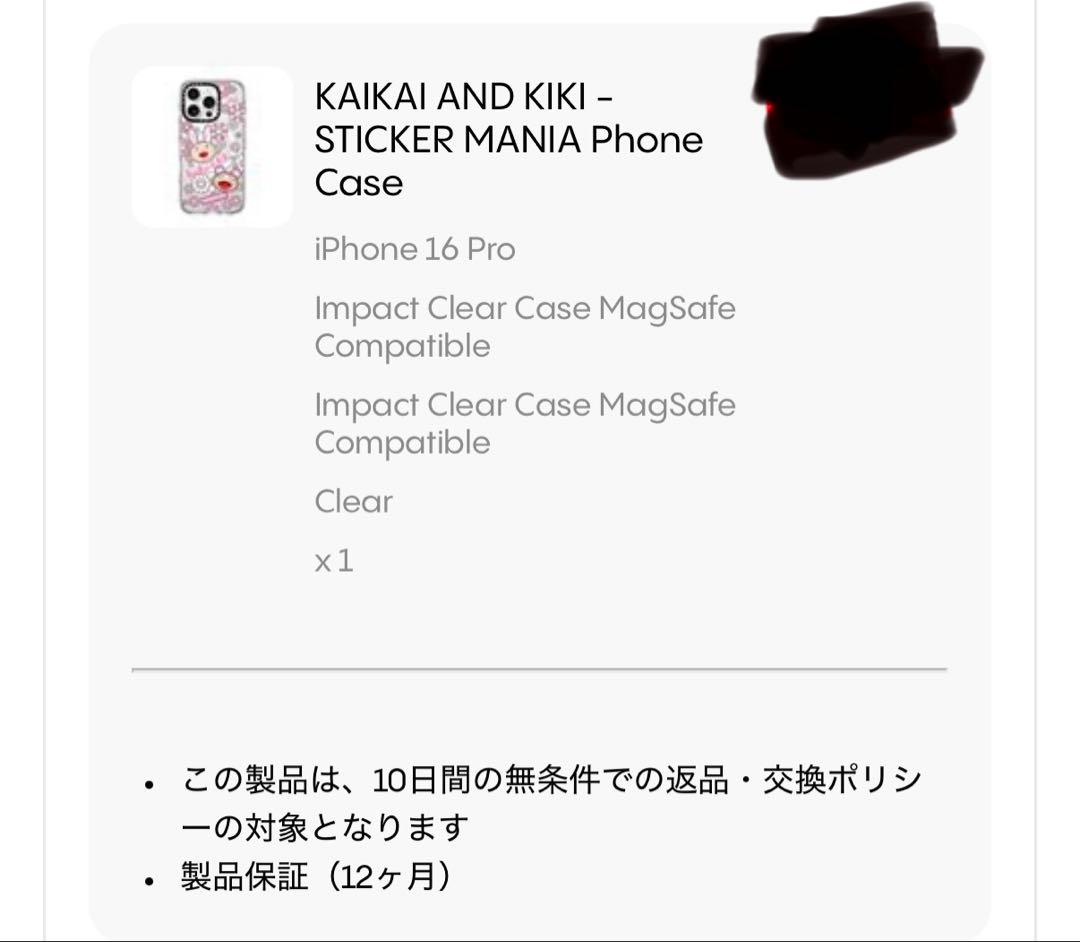 casetify 村上隆 kaikaikiki iPhone16pro